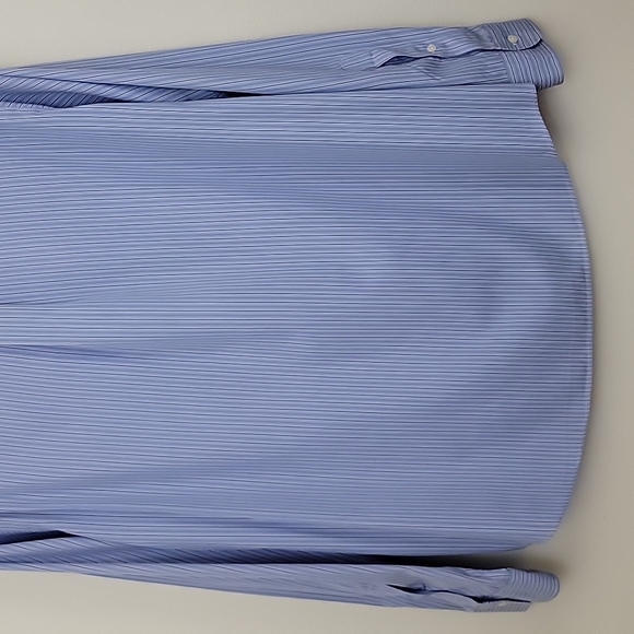 Ralph Lauren Blue Multicolored Pin Striped Dress Shirt XL - Picture 11 of 11